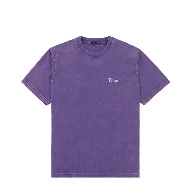 Dime Small Logo tee faded iris