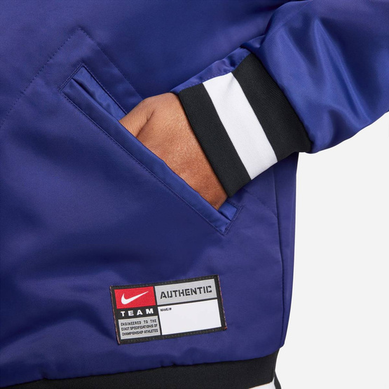 Nike Sb Varsity Skate Jacket Deep Royal Blue/black/white/white