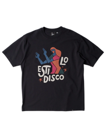 Koszulka By Parra El stilo disco t-shirt (Black)