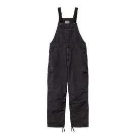 ogrodniczki Carhartt WIP Cargo Bib Overall (Black Stone Washed)