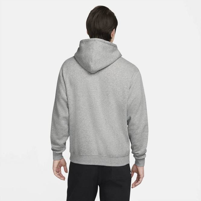 Bluza Nike Sb Gfx Hoodie Dk Grey Heather/deep Royal Blue/white