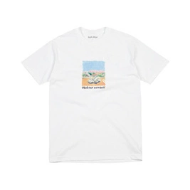 Raw Hide Contac by Tim Janke T-shirt White