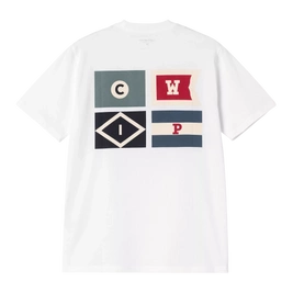 koszulka Carhartt WIP S/S Flags T-Shirt (White)