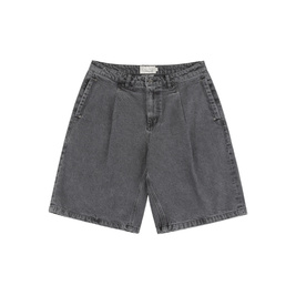 Szorty Dime Pleated Denim Shorts faded black