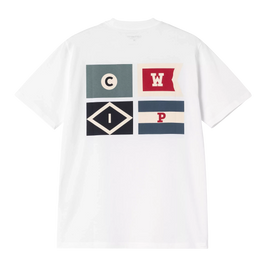 Carhartt WIP S/S Flags T-Shirt (White)