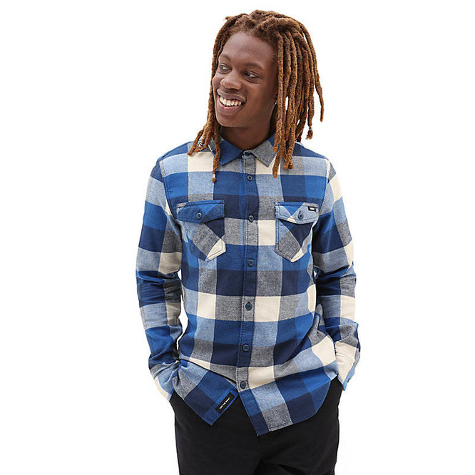 Vans Box Flannel (Blue)