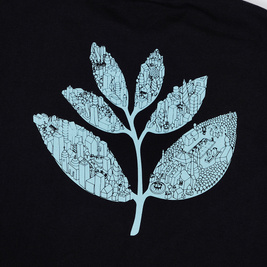 Magenta Plant City Tee - Black