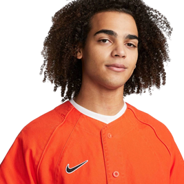 Nike Sb Skate Baseball Jersey Team Orange