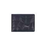 Dime quilted bifold wallet dark blue