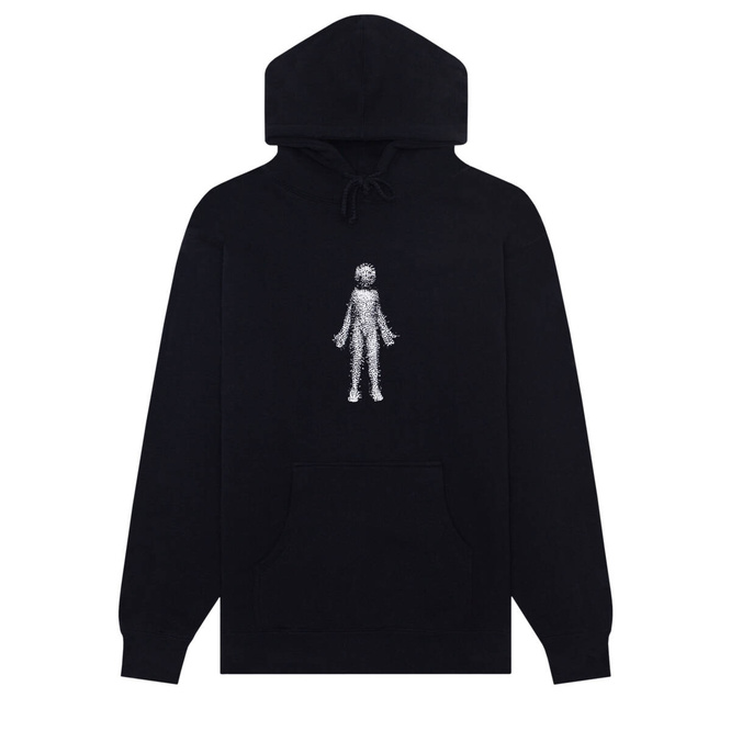 Hockey Newborn Hoodie (Black)