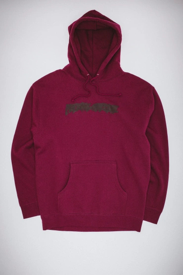 bluza Fucking Awesome Ink Trap Stamp Hoodie (Maroon)