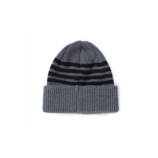 czapka polar Stripe Merino Beanie Grey