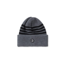 czapka polar Stripe Merino Beanie Grey