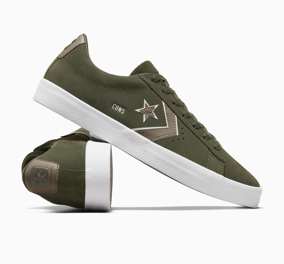 Converse Vulc Pro OX (Cave Green/White/Mud Mask)