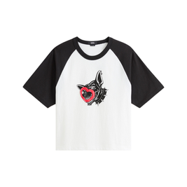 Vans Dayana Dog Face (White/Black/Red)