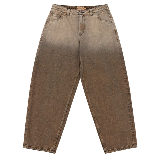 Dime Classic Baggy Denim Pants (Dipped Sandblasted Brown)