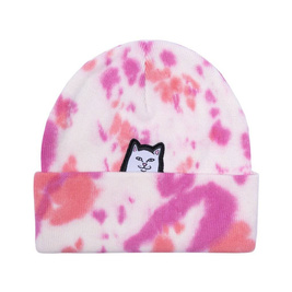 czapka ripndip lord nermal beanie pink tie dye