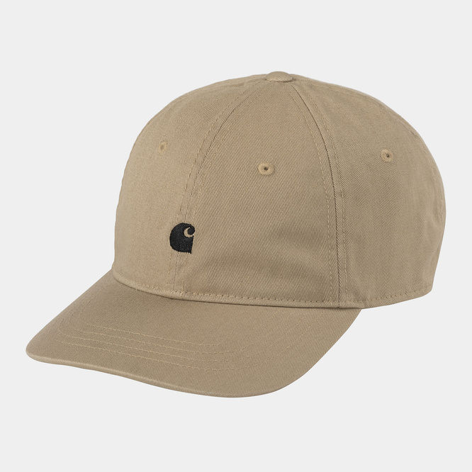Carhartt WIP Madison Logo Cap (Leather/ Black)