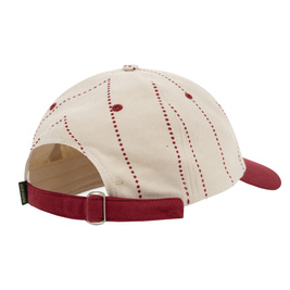 Magenta Slugger Dad Hat (Beige)