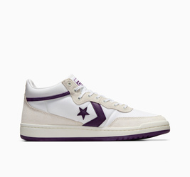 Converse Fastbreak Pro Mid (White/ Vaporous Gray/ Purple)