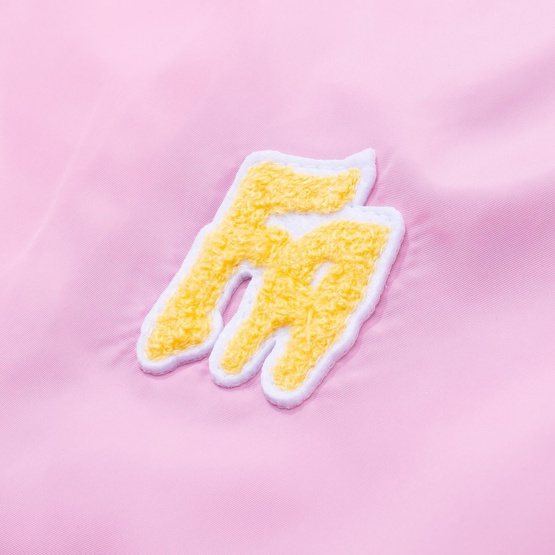 Fucking Awesome - Okayama Bomber W/hood Pink / Heather Grey