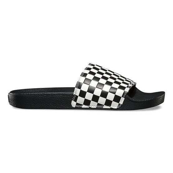 klapki slide-on  (checkerboard) white