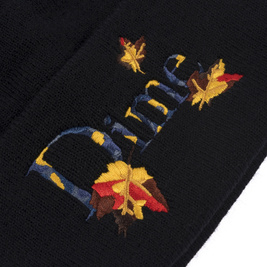 Dime Classic Leafy Fold Beanie black