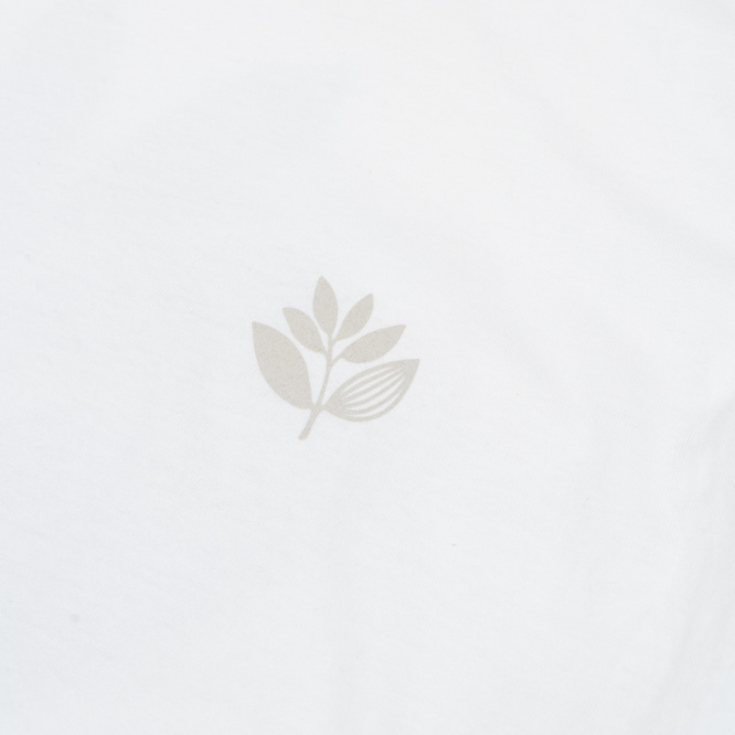 Magenta Plant Tee (White)