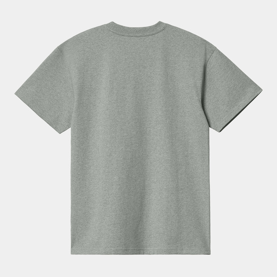 Carhartt WIP S/S American Script T (Grey)