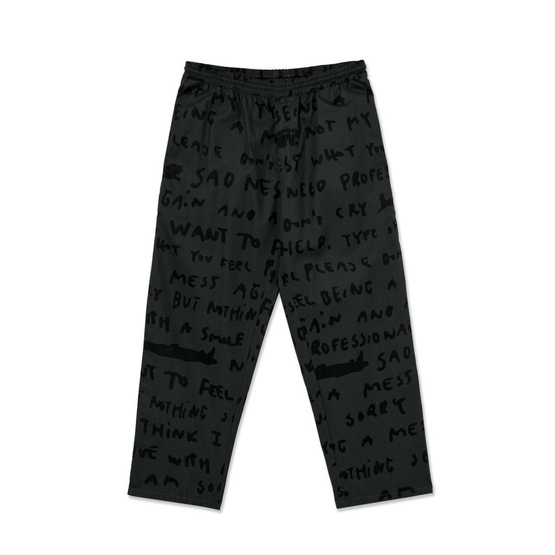 Polar Sad Notes Surf Pants (Graphite)