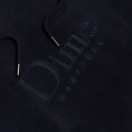 Dime Classic Velour hoodie navy