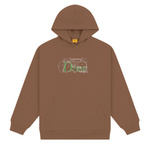 Dime Classic ratio hoodie brown