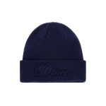 Dime Cursive Fold Beanie (Navy)