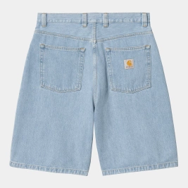 szorty Carhartt WIP Brandon Short (Blue Heavy Stone Bleached) 