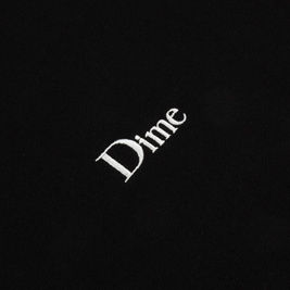 Dime Classic Small Logo Hoodie (Black)