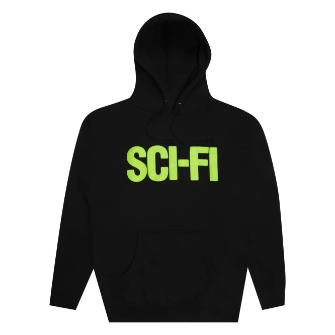 Sci-Fi Fantasy Big Sci-Fi Hood (Black)