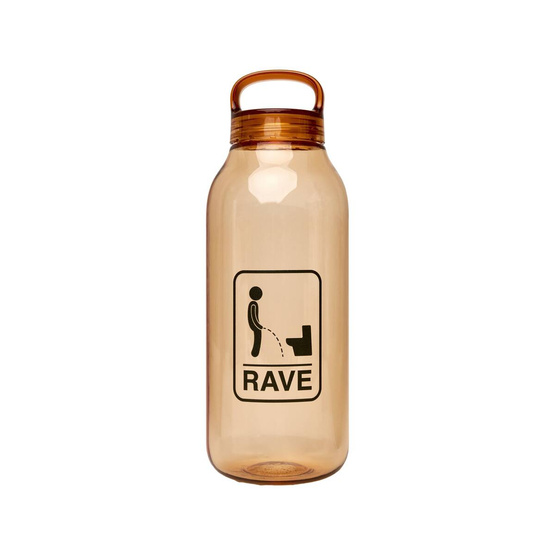 Rave Skateboards- Rave X Kinto 500 ml Water Bottle (Amber)