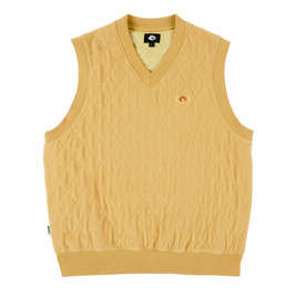 bezrękawnik  magenta handplant sweter ocre