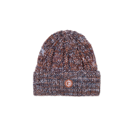 Polar Braid Beanie (Rust)