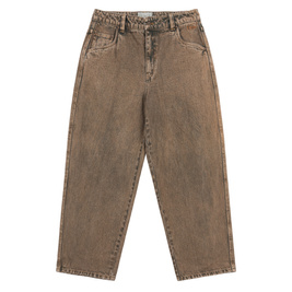 Spodnie Dime Classic baggy denim pants overdyed brown