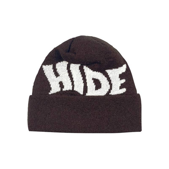 Raw Hide Beanie (Brown)