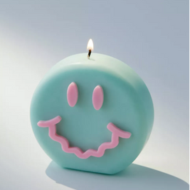 świeczka Wavey Casa Get Wavey mint green/pink