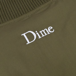 kurtka Dime Velcro Patch Bomber Jacket Asparagus