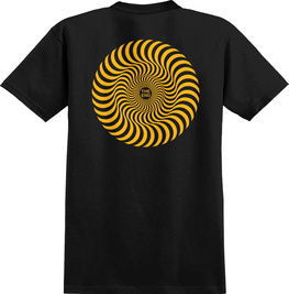 koszulka Spitfire Classic Swirl Tee (Black/Gold)