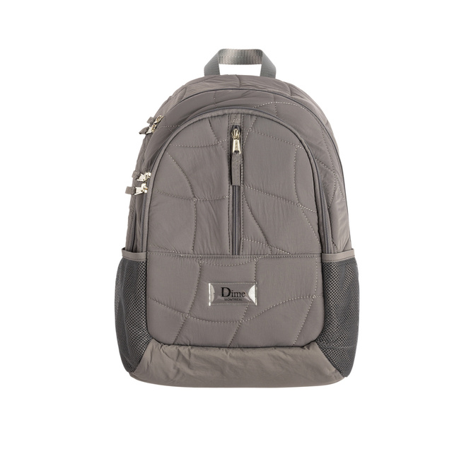 Dime quilted backpack charcoal