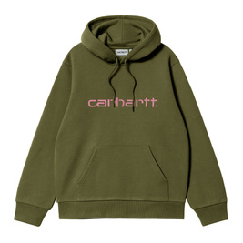 Carhartt WIP Hooded Carhartt Sweat (Dundee / Glassy Pink)