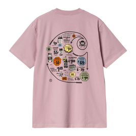 Carhartt WIP S/S Catalogue C Logo T- (Hortensia)
