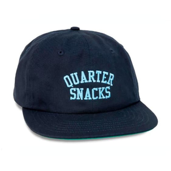 czapka Quartersnacks Arch 6 Panel Cap - Navy