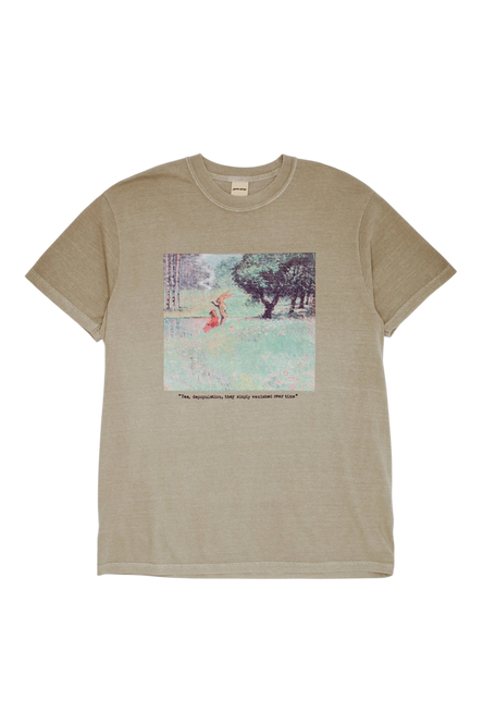 Fucking Awesome Depopulation tee khaki