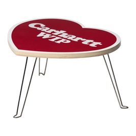 stolik Carhartt WIP Heart Folding Table scarlet/white